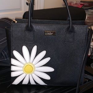 Kate Spade Bucket Purse with Daisy Flower
